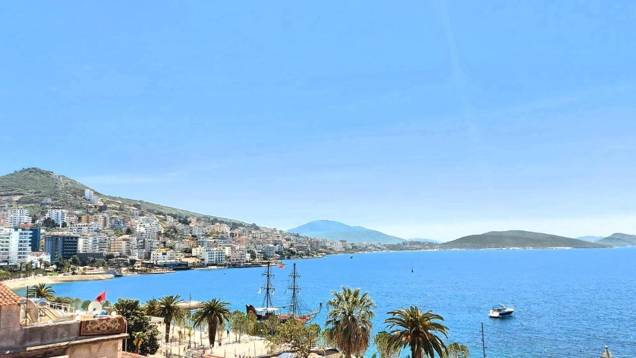 Sea View Apartment Saranda Kültér fotó